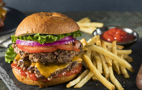 Pounder Burger Meal